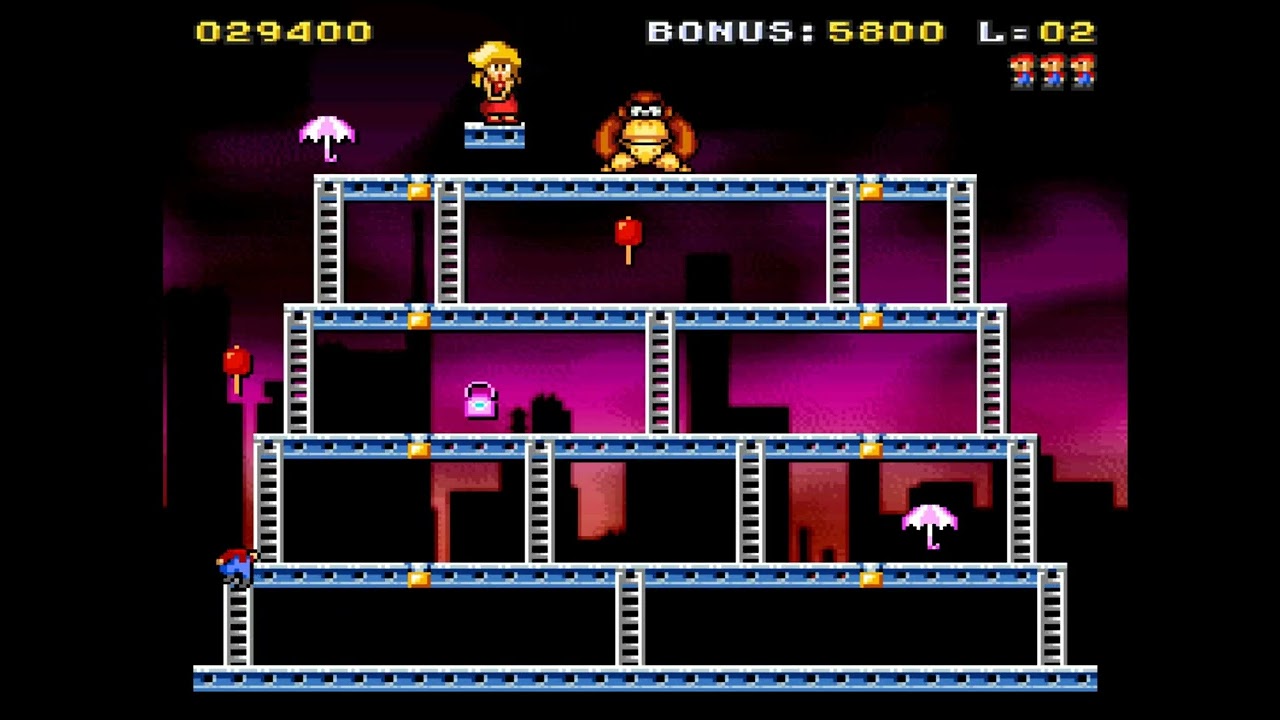 gameplay a SNESC lassic Kong