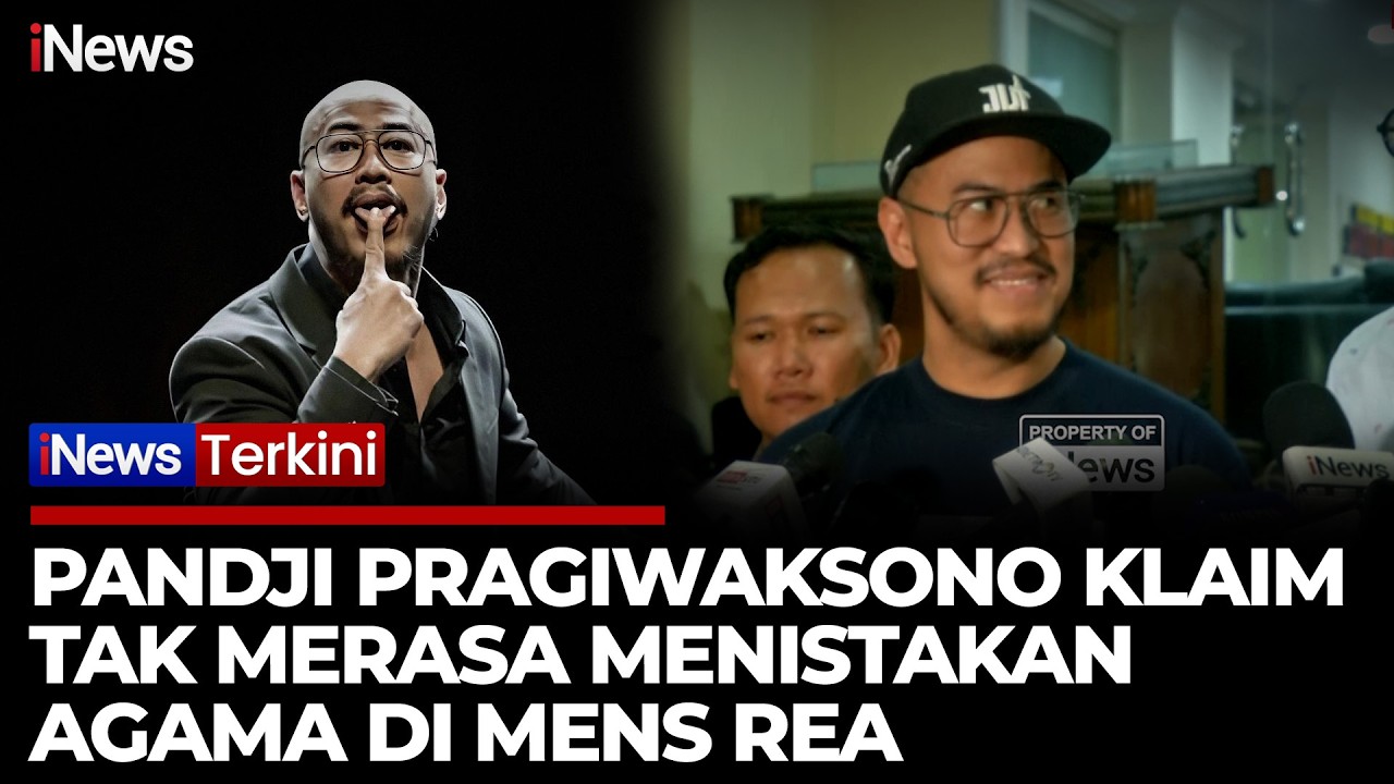 Dicecar 63 Pertanyaan oleh Polisi, Pandji: Saya Tak Merasa Nistakan Agama | iNews Terkini