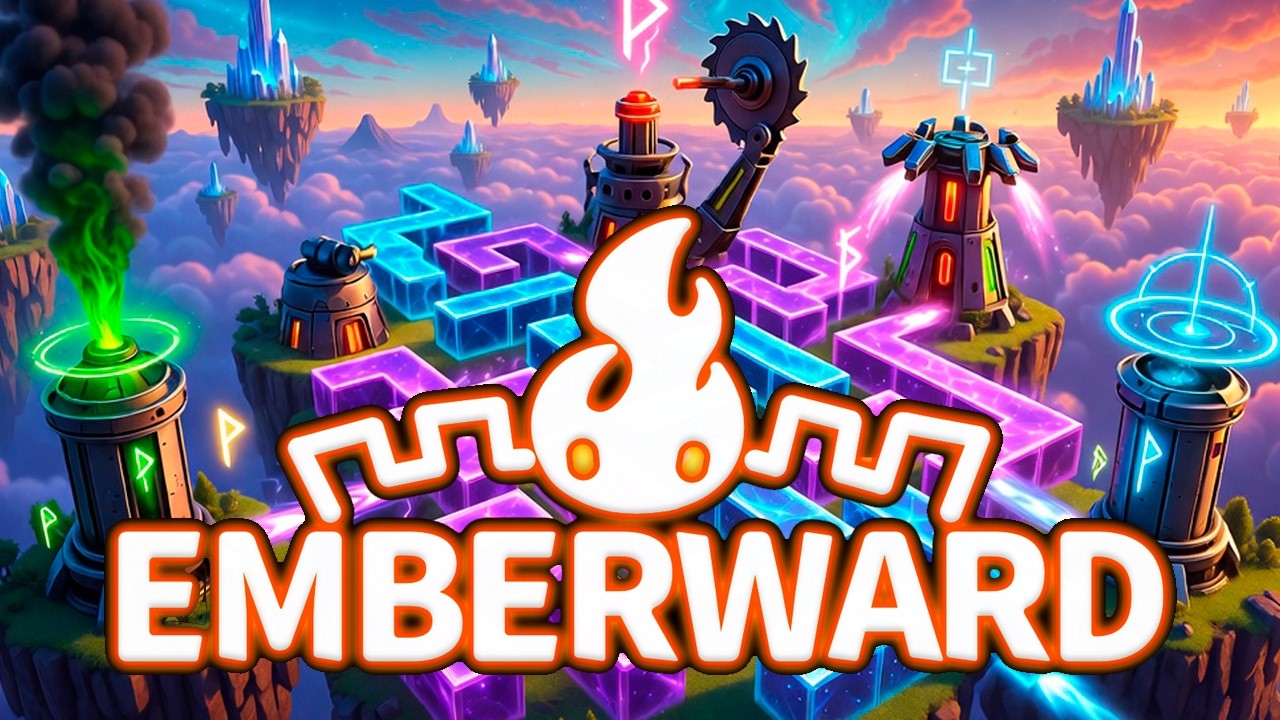 Tetris +Tower  Defense = Emberward! Очень Круто! #4 Новые Башни!