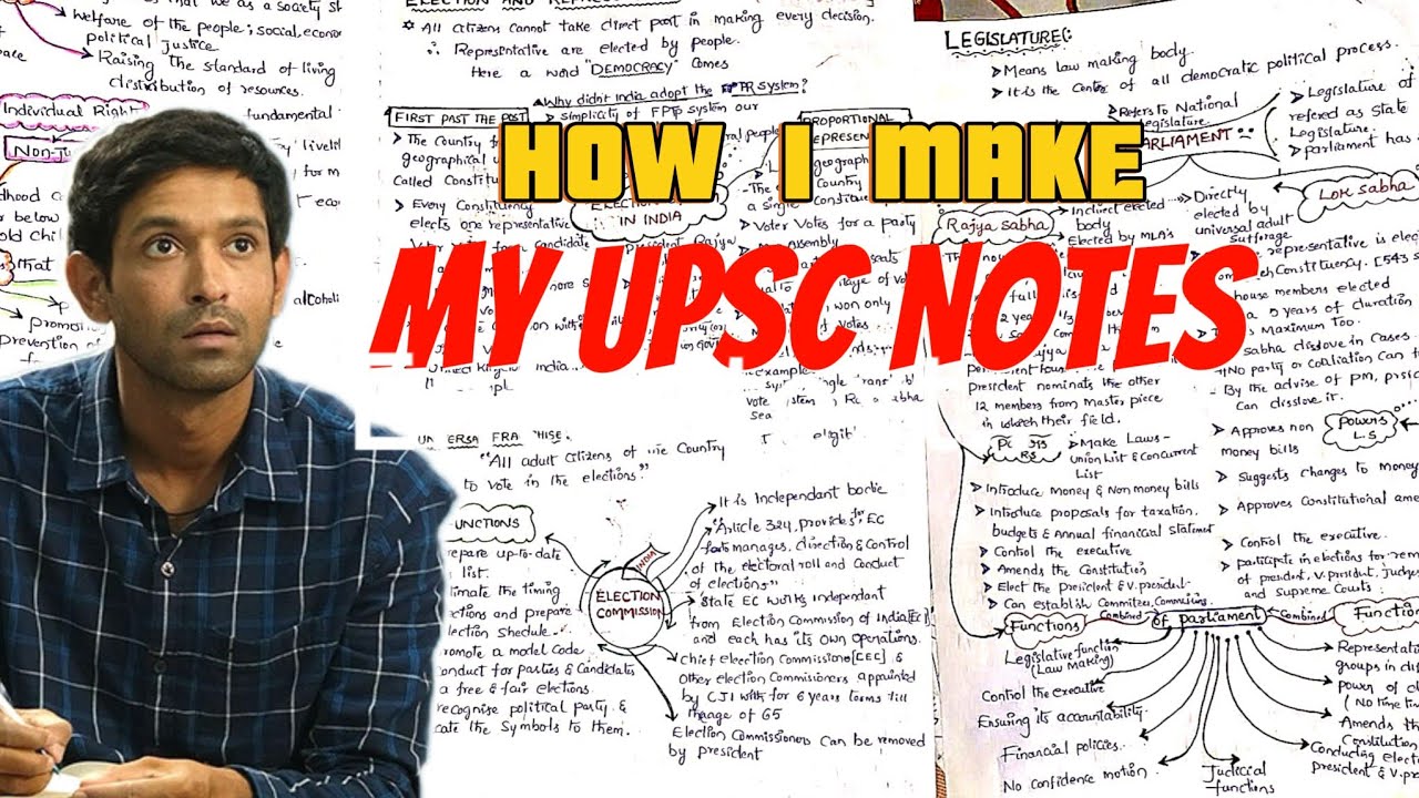 UPSC-2025: Avoid these mistakes while Note taking |My UPSC all subject notes in Telugu #iasexam #ips