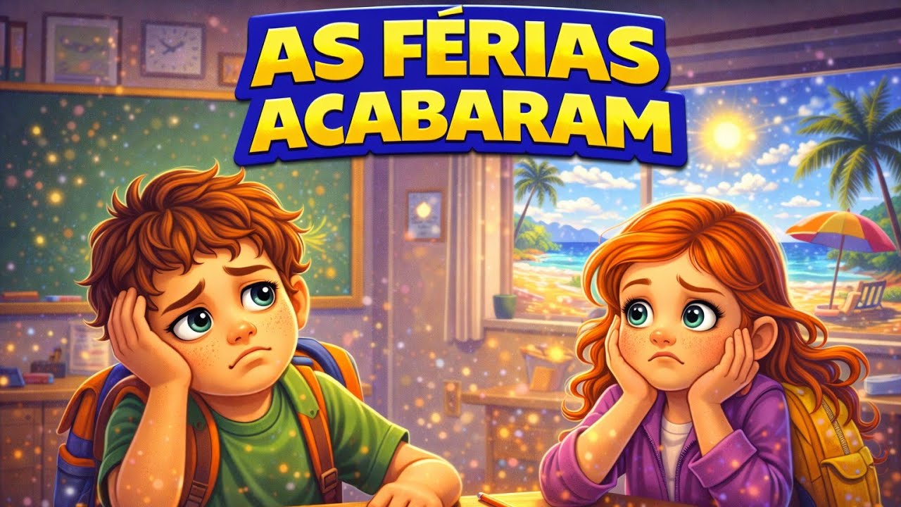 🏫 As Férias Acabaram! 😅 Hora de Retomar a Rotina e Recomeçar com Foco