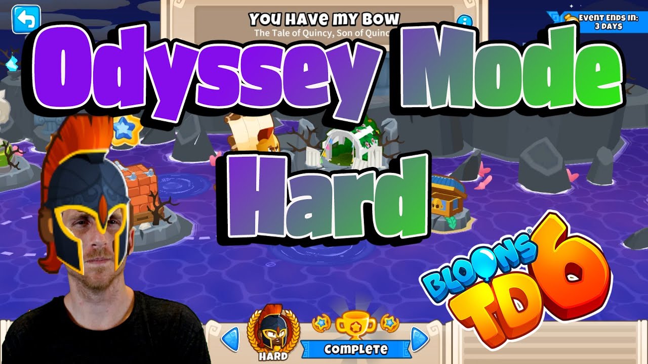 Odyssey Mode Hard Walkthrough - BTD6