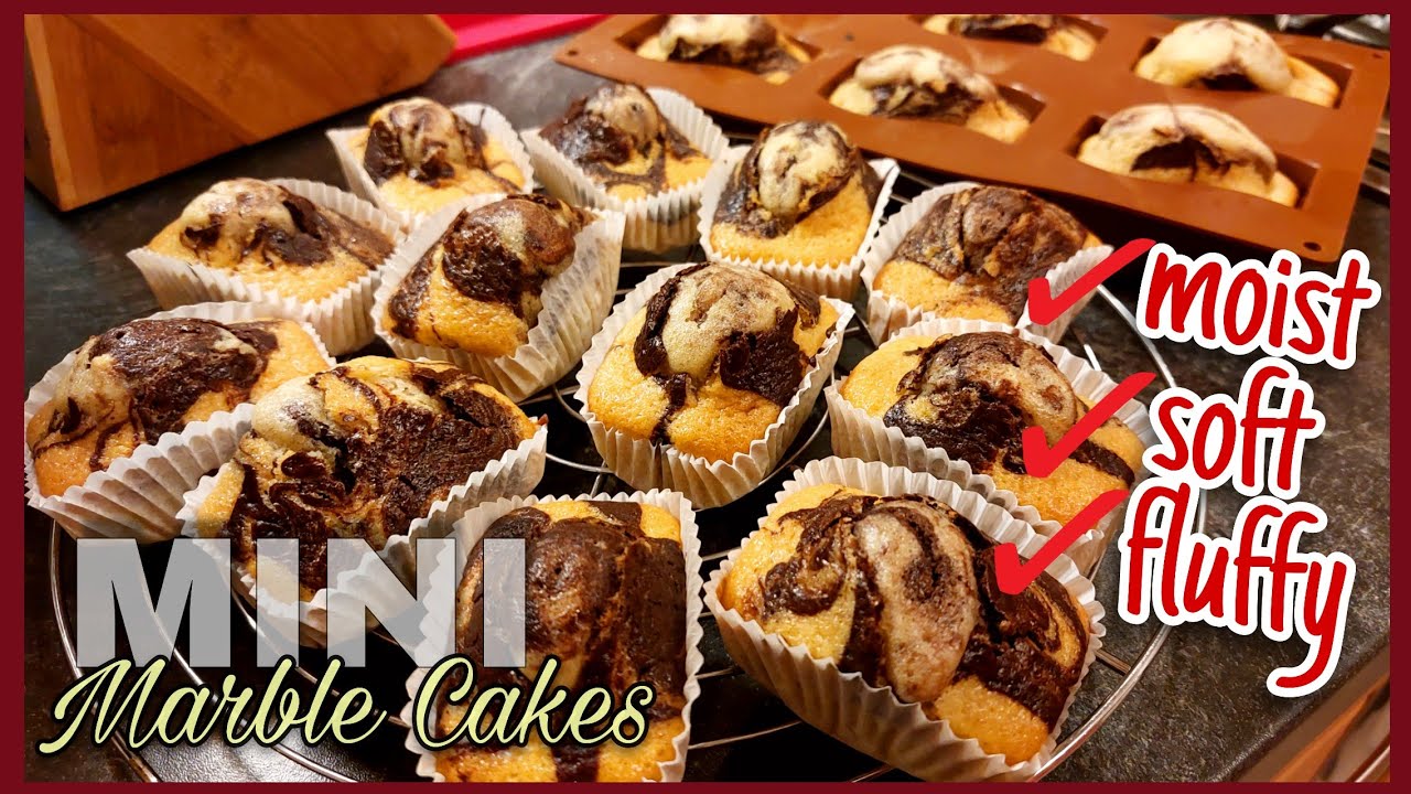 Mini Marble Cakes