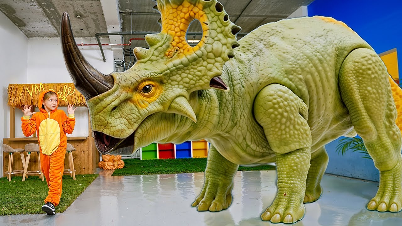 恐竜のおもちゃが動き出した！🦖✨｜恐竜と冒険しよう！💥