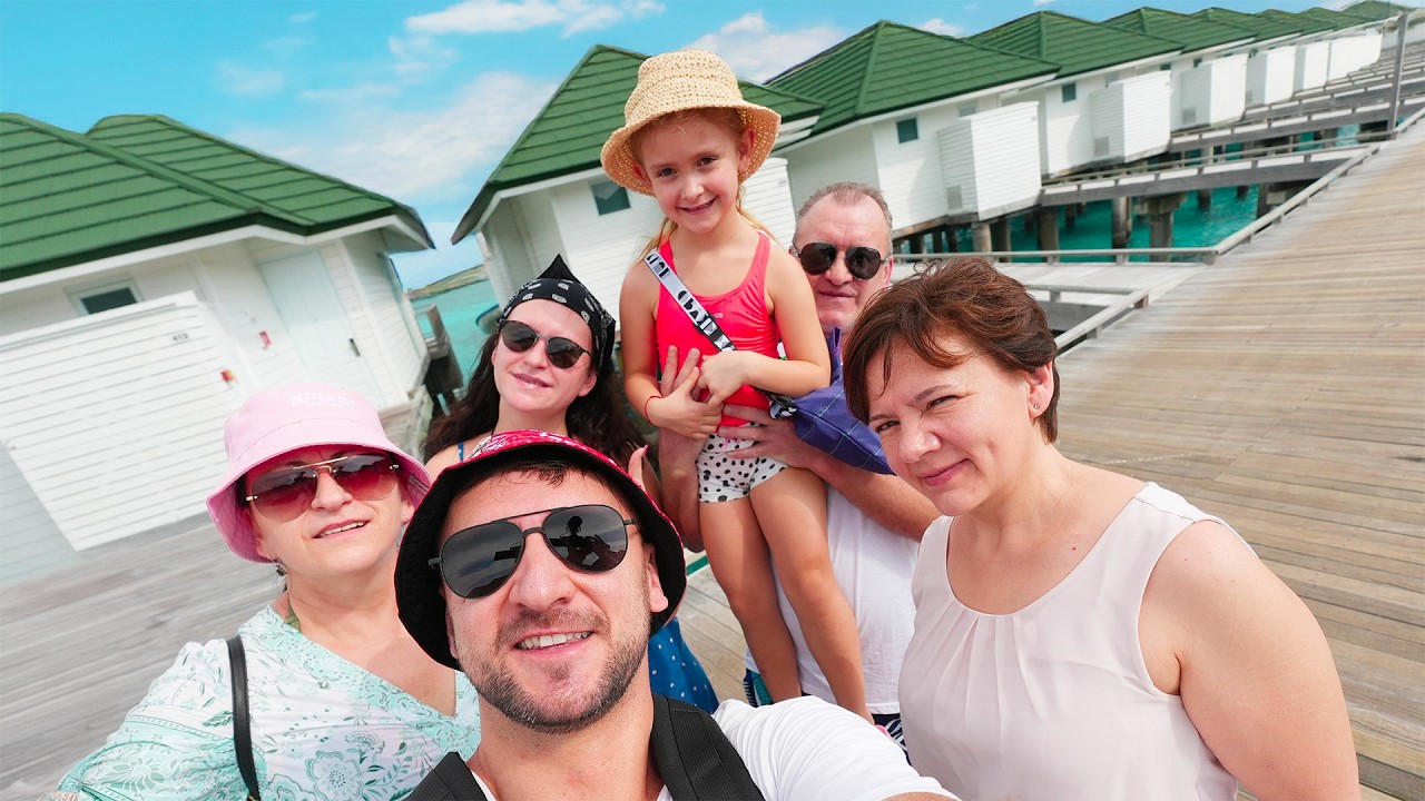 Rodinné Vánoce a Silvestr na Maledivách! | Rodiče byli neskutečně ohromený!
