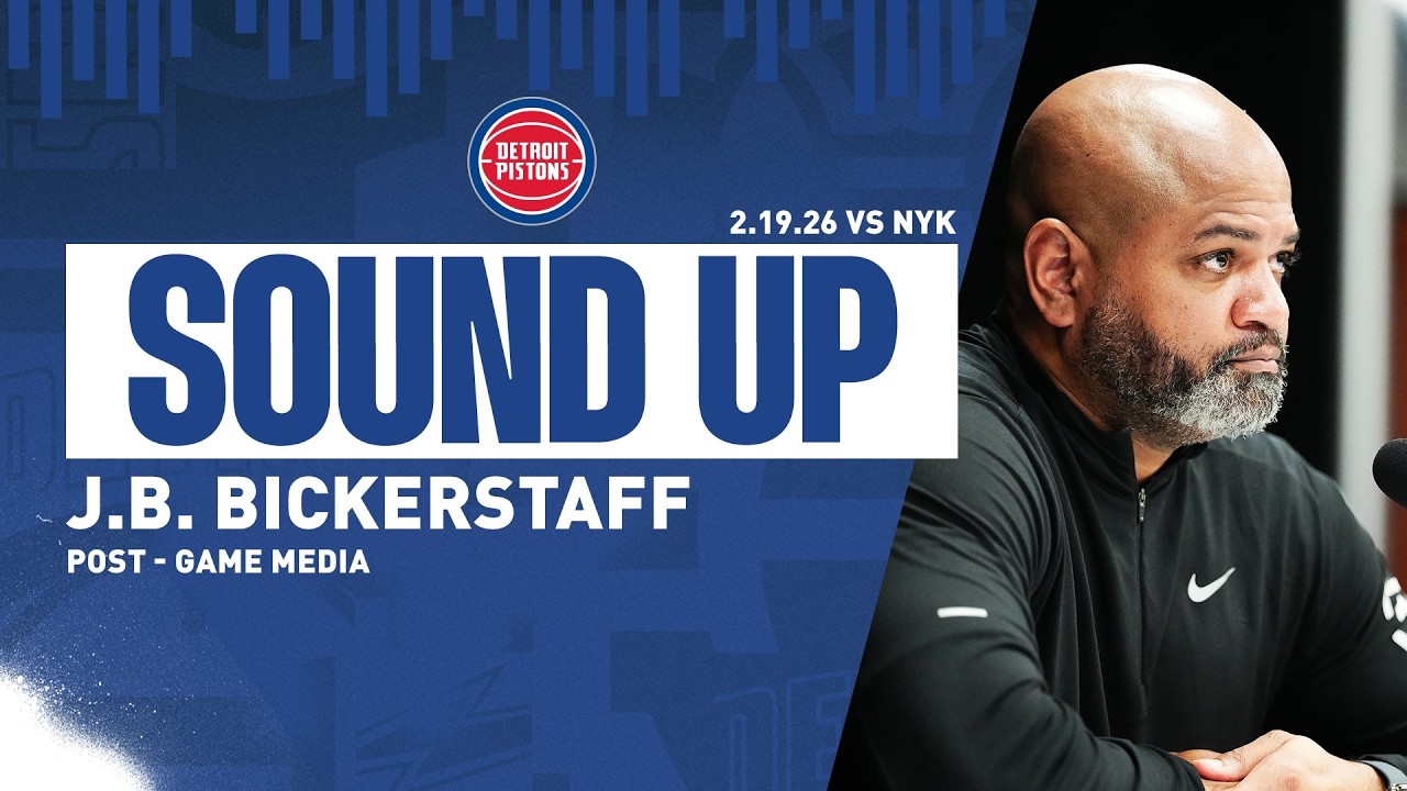 Post-Game Press Conference: J.B. Bickerstaff | Pistons vs. Knicks | 02.19.26