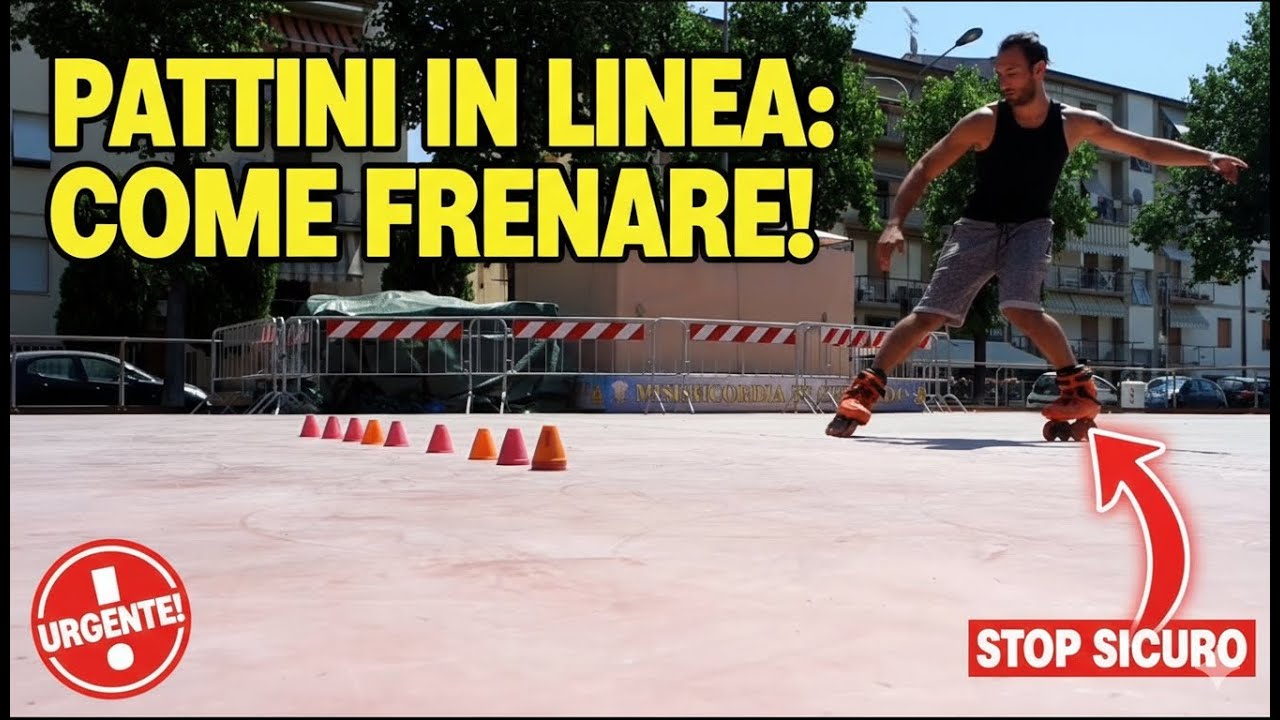 IMPARO A FRENARE? 🛼 Reazione al mio primo Tutorial di Pattinaggio!