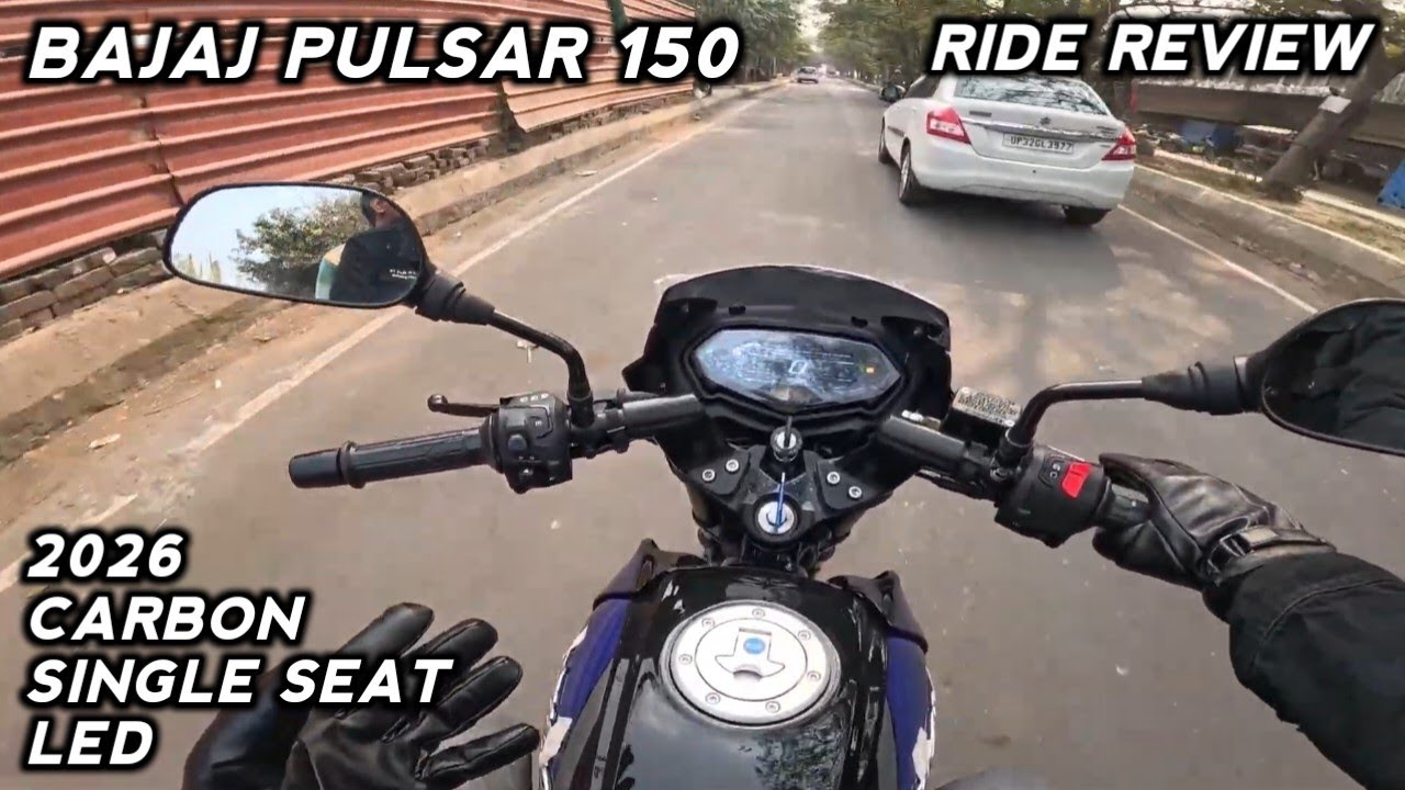 2026 Bajaj Pulsar 150 Single Seat Ride Review | On Road Price and Features