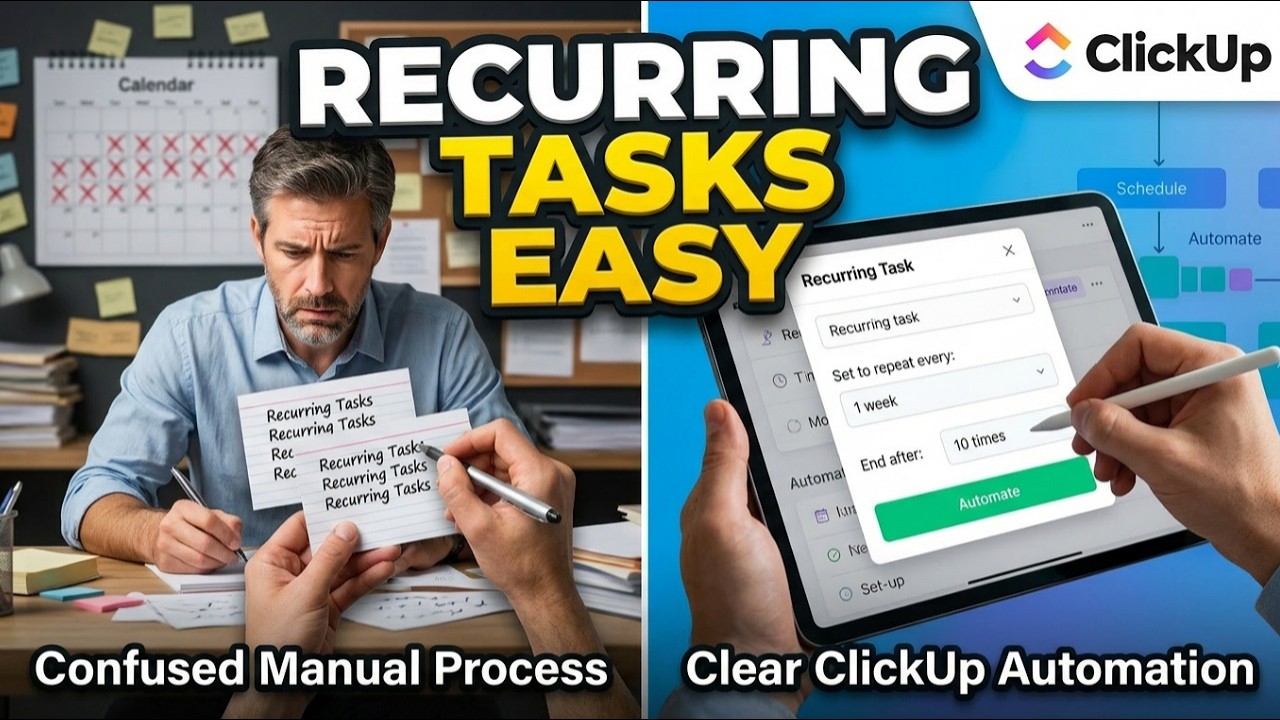 Create Recurring Tasks ClickUp [Definitive Guide]