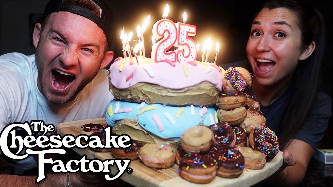THE CHEESECAKE FACTORY COUPLES BIRTHDAY MUKBANG!