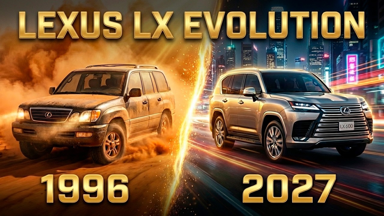 Lexus LX Evolution (1996-2026) | 30 years of pure SUV evolution