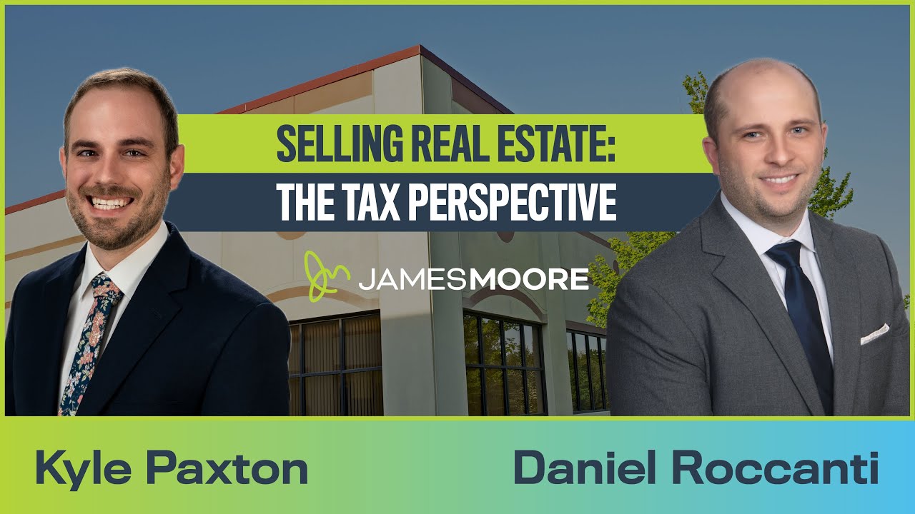 Selling Real Estate: The Tax Perspective