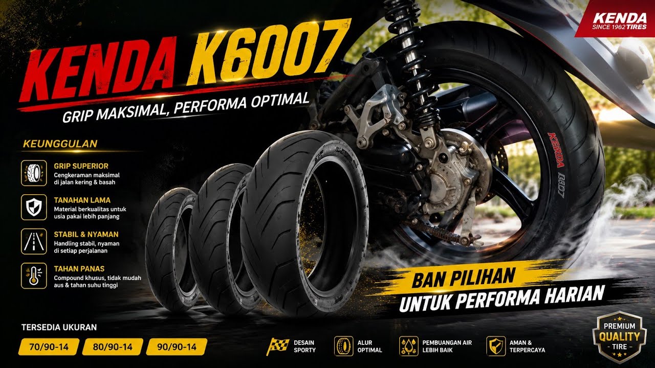 BAN KENDA K6007 MEDIUM COMPOND 