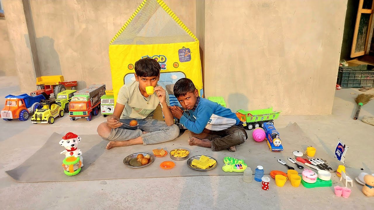 मामा जी आये खिलोना लाये 🤗🫣