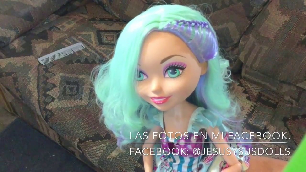 PEINADOS FÁCILES PARA TUS MUÑECAS, PEINADOS CON TRENZAS ELEGANTES.