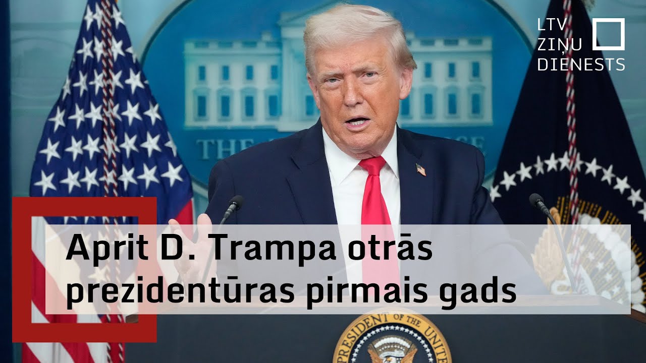 Kā Amerikā šodien vērtē Trampa otrās prezidentūras pirmo gadu?