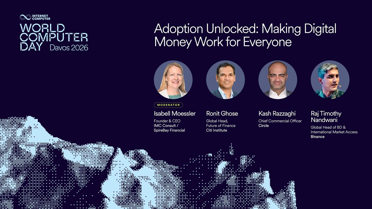 Adoption Unlocked: Making Digital Money Work for Everyone | World Computer Day Davos 2026