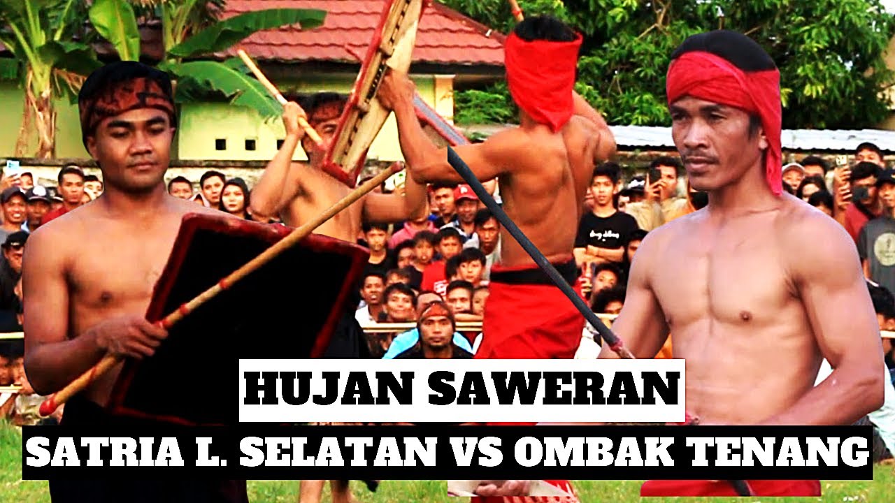 HUJAN SAWER🔥OMBAK TENANG VS SATRIA LAUT SELATAN PERESEAN 2025  TAMAN KOTA MATARAM