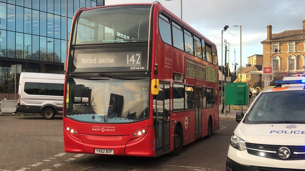 Full Journey RATP GROUP | London Bus Route 142 | Brent Cross - Watford Junction