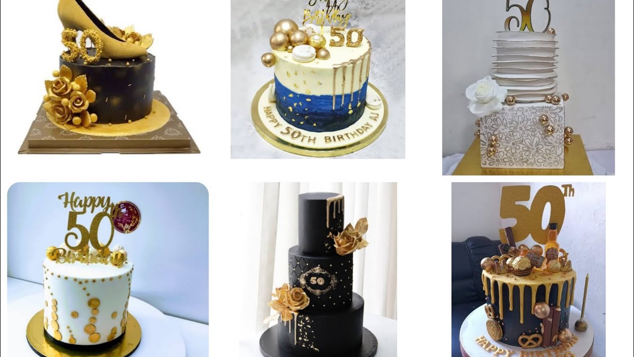 BEAUTIFUL 50 AND FABULOUS CAKE 🎂 DESIGN IDEAS 