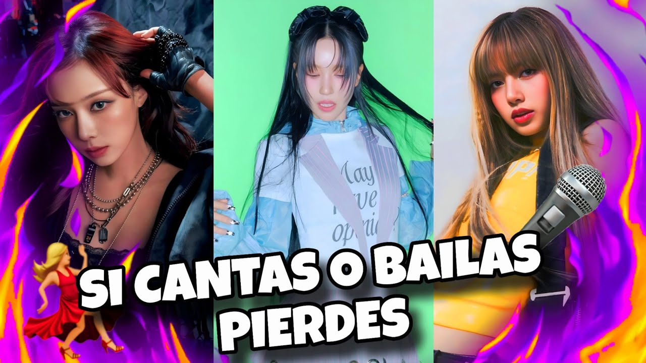 🔄🔴SI CANTAS O BAILAS PIERDES Y SI PIERDES TIENES QUE REINICIAR EL VIDEO🔴🔄 NIVEL: CANCIONES DE KPOP