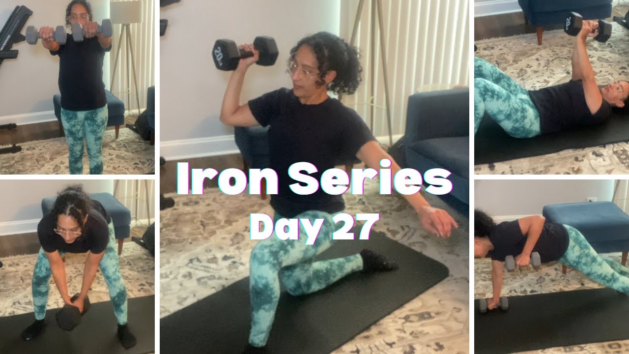 Iron Series Workout - Day 27 | Building Those Guns 💪
