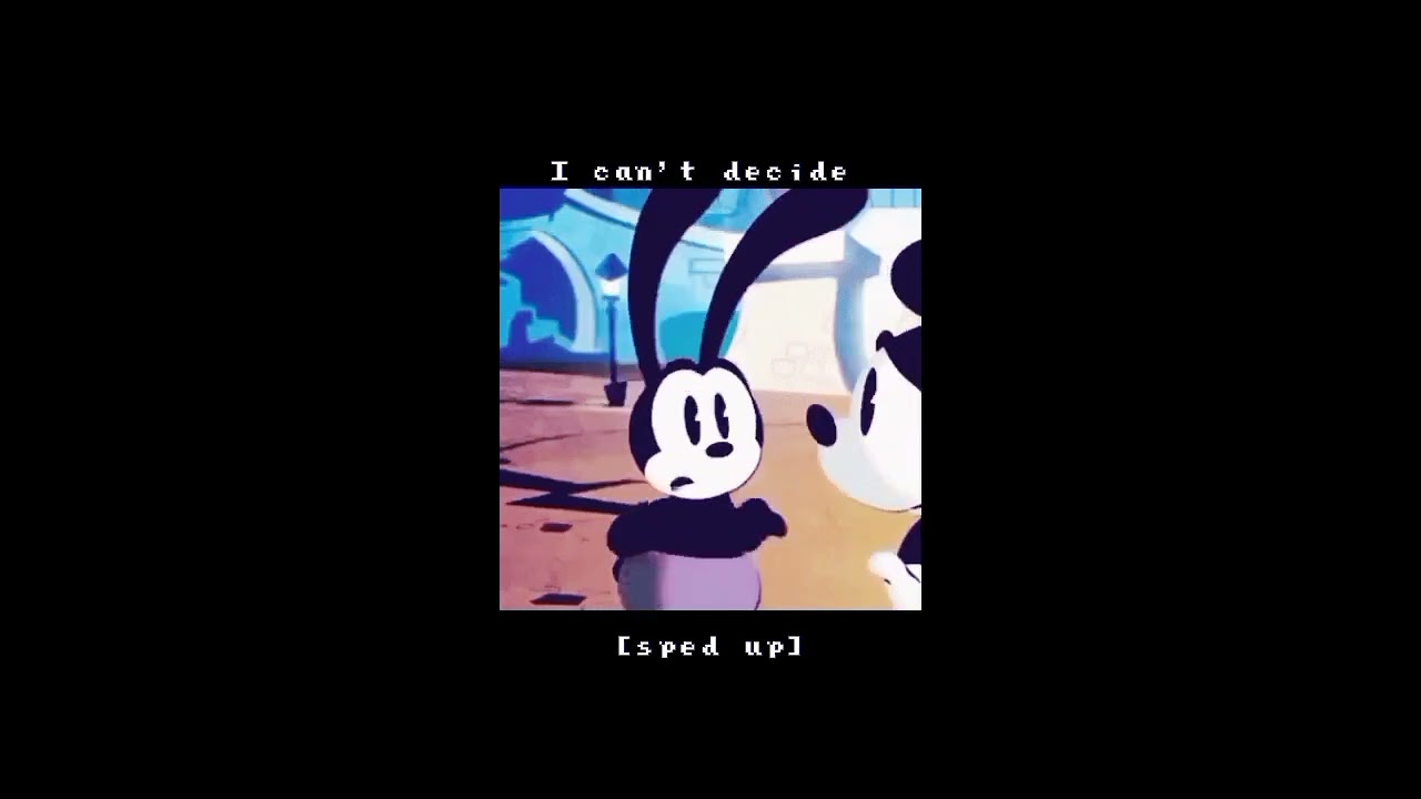 i can't decide [sped up] - scissor sisters