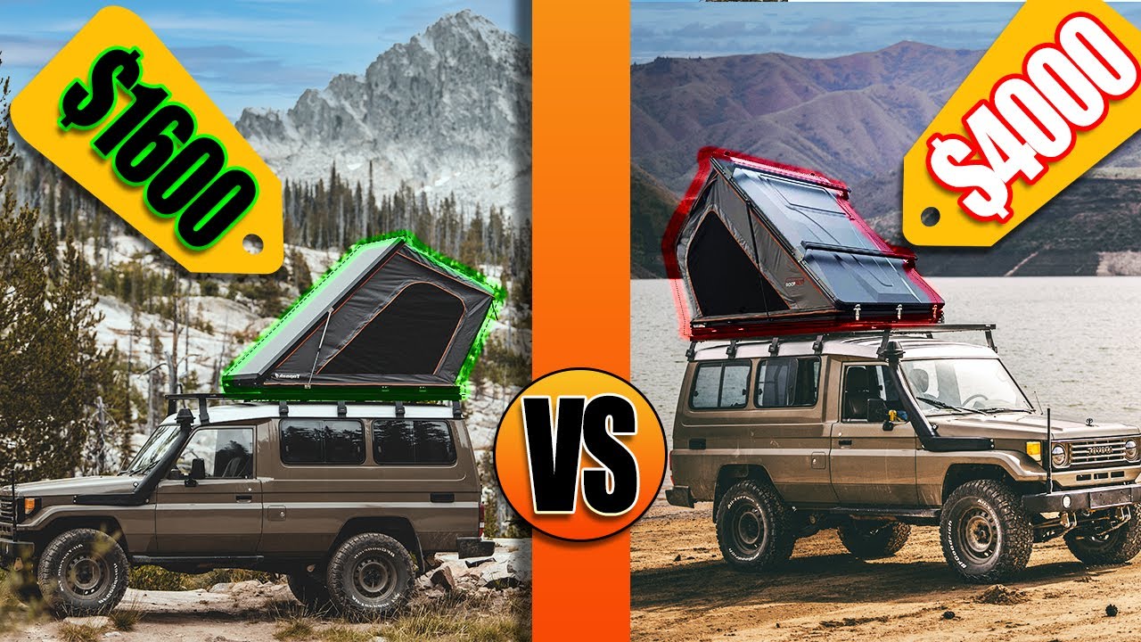 Amazon's Best Rooftop Tent VS Roofnest Falcon Pro -They LOOK the Same- We Compare Them Side by Side