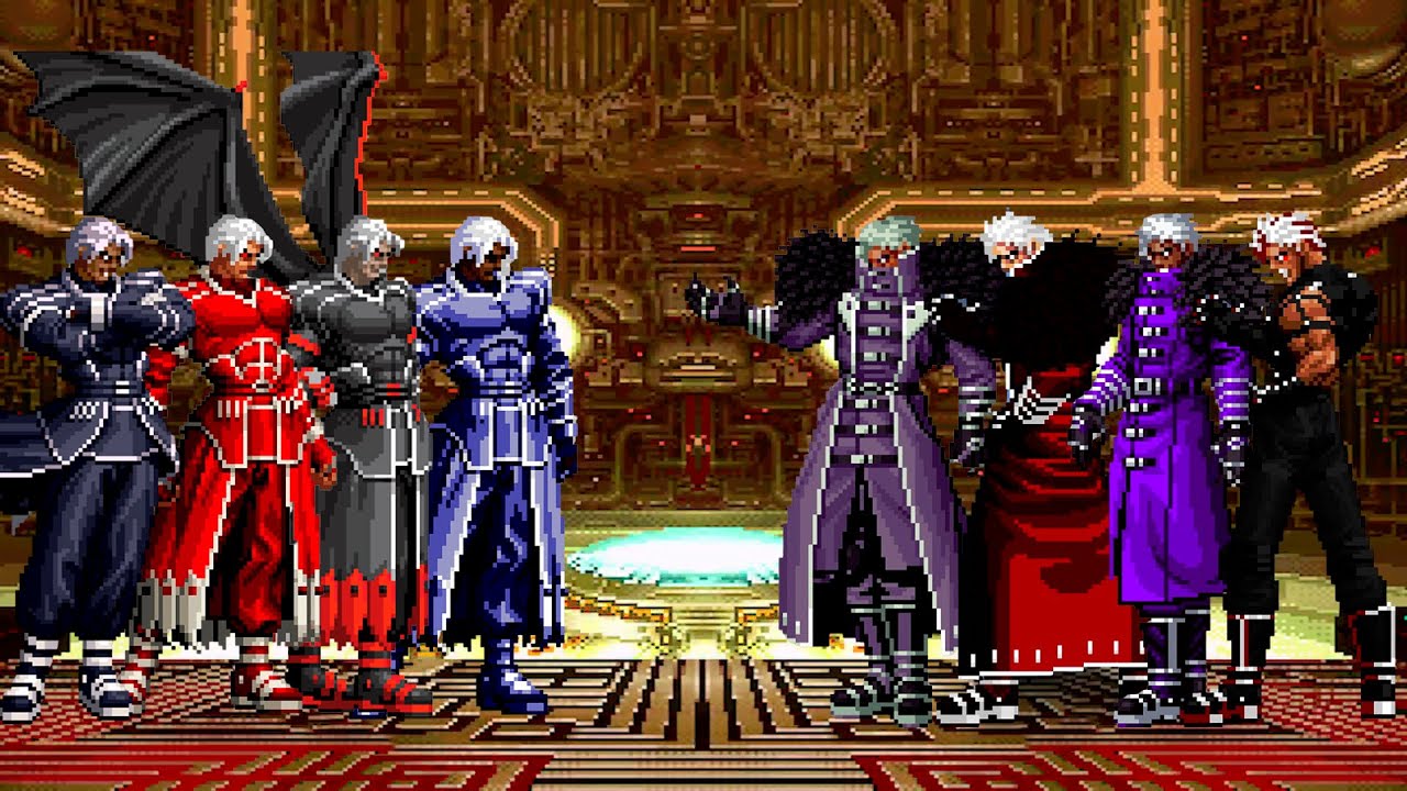 [KOF Mugen] Boss Zero Team vs Krizalid Team