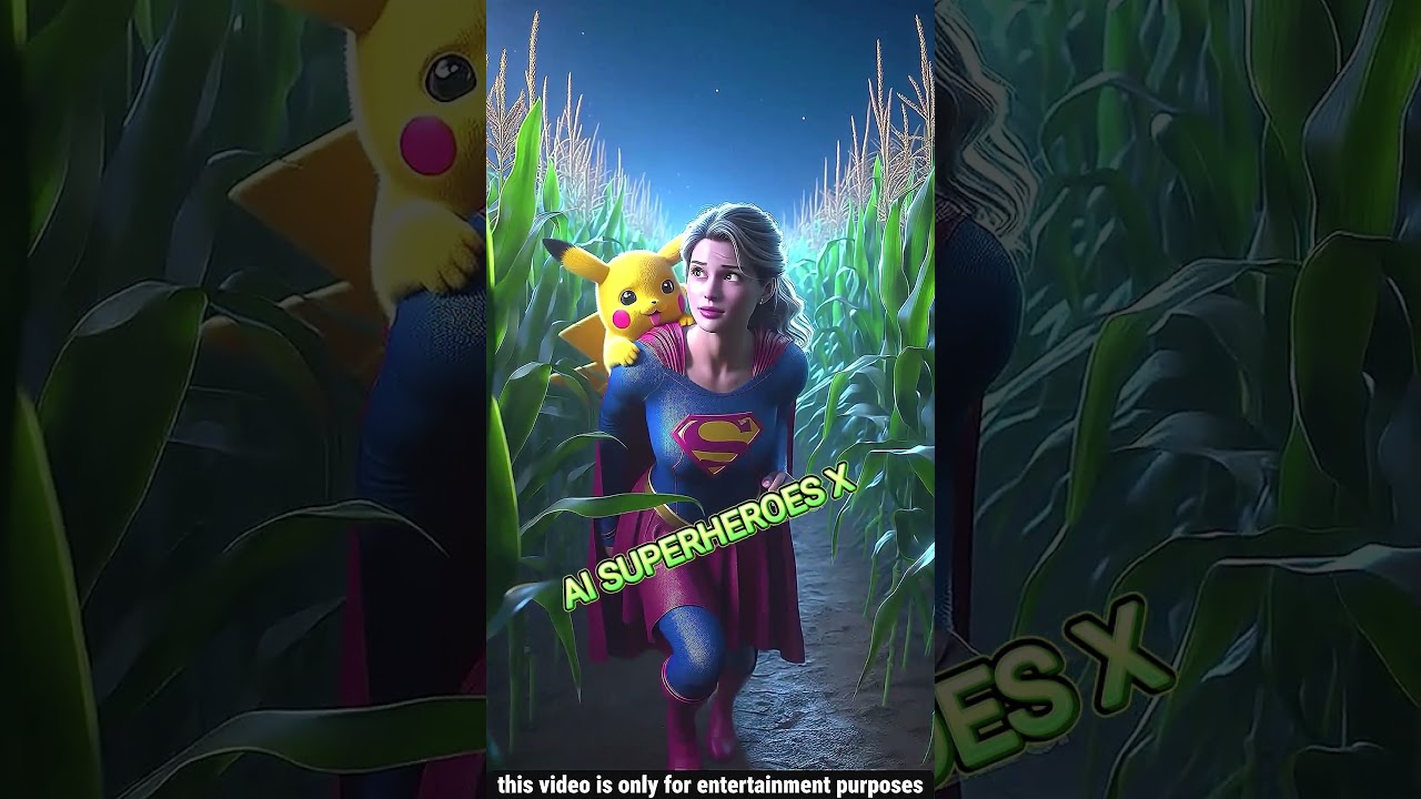 super girl ko dena hai Pikachu ka Wi-Fi #spiderman #shorts #cartoon #trending #avengers #viral