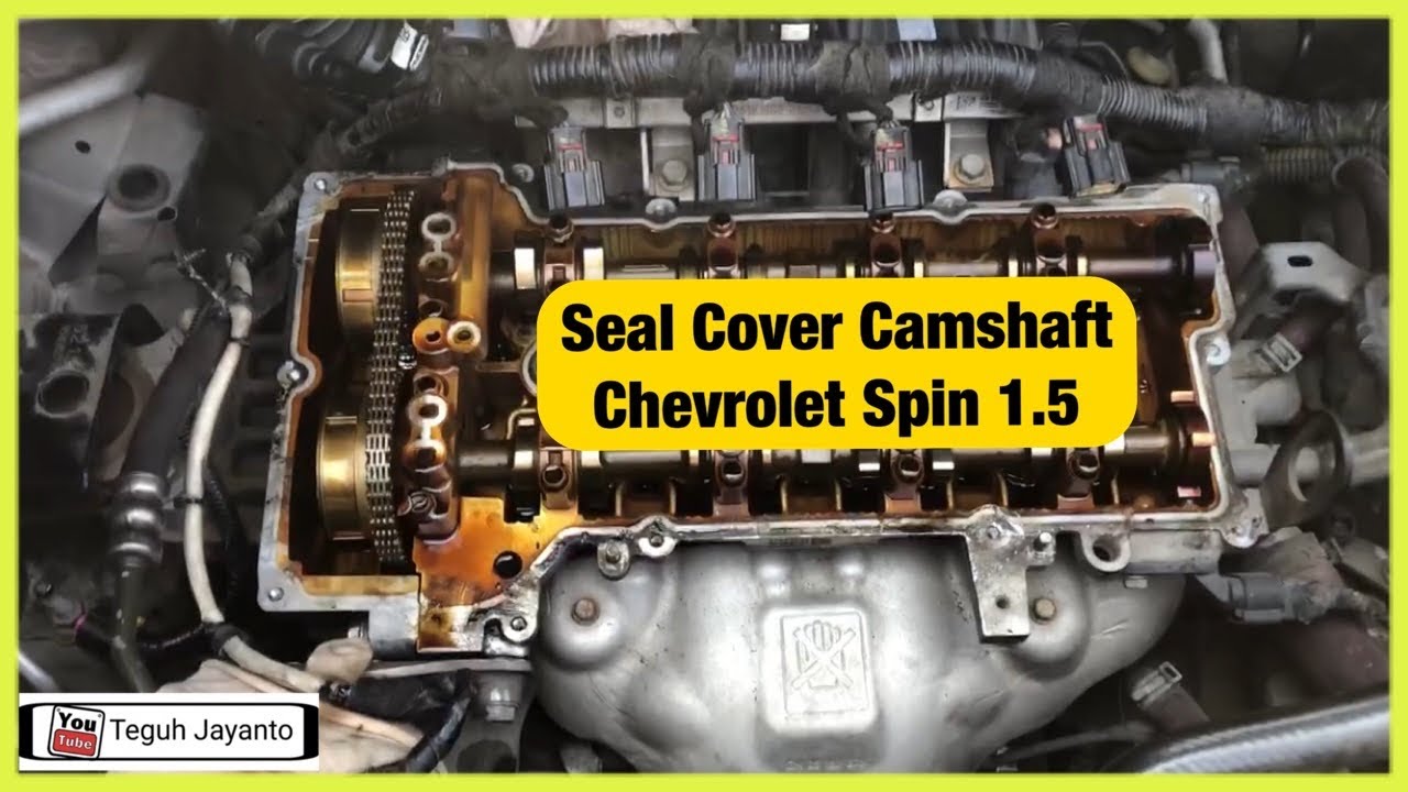 Mbengkel #64 : Ganti Seal Cover Camshaft | Chevrolet Spin 1.5 | @Om Antony