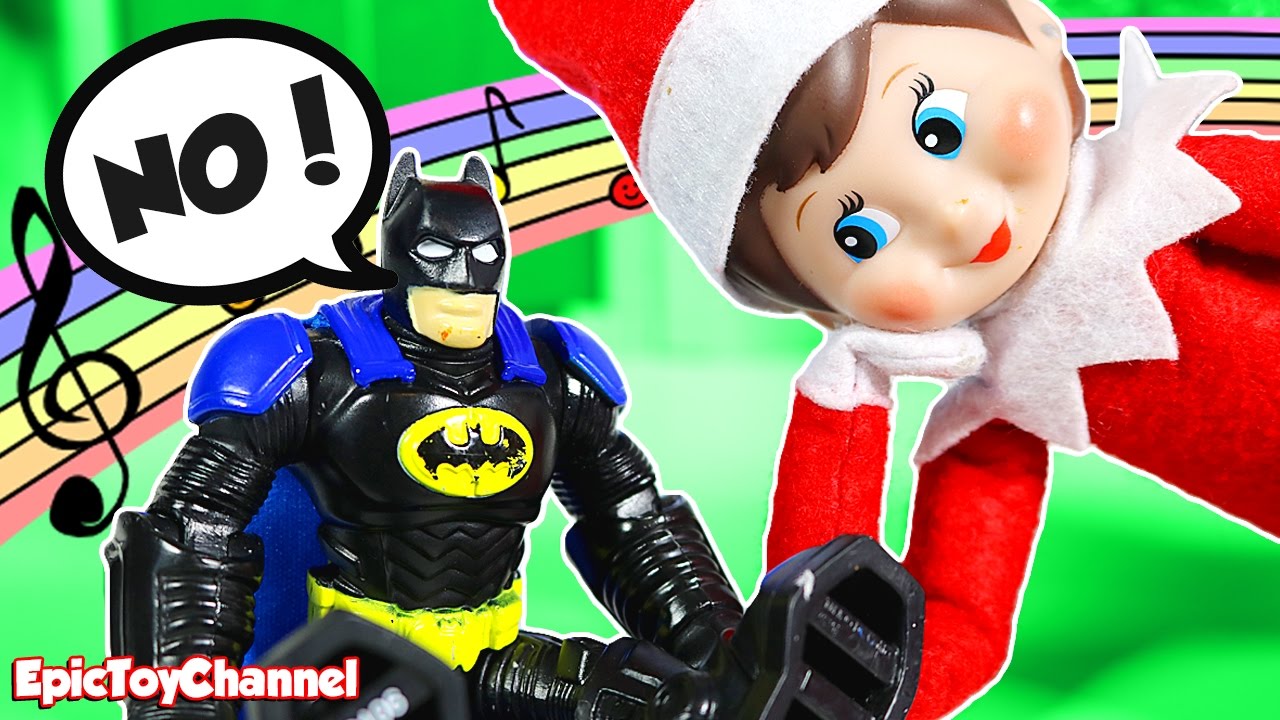 ELF ON THE SHELF Sings Batman 