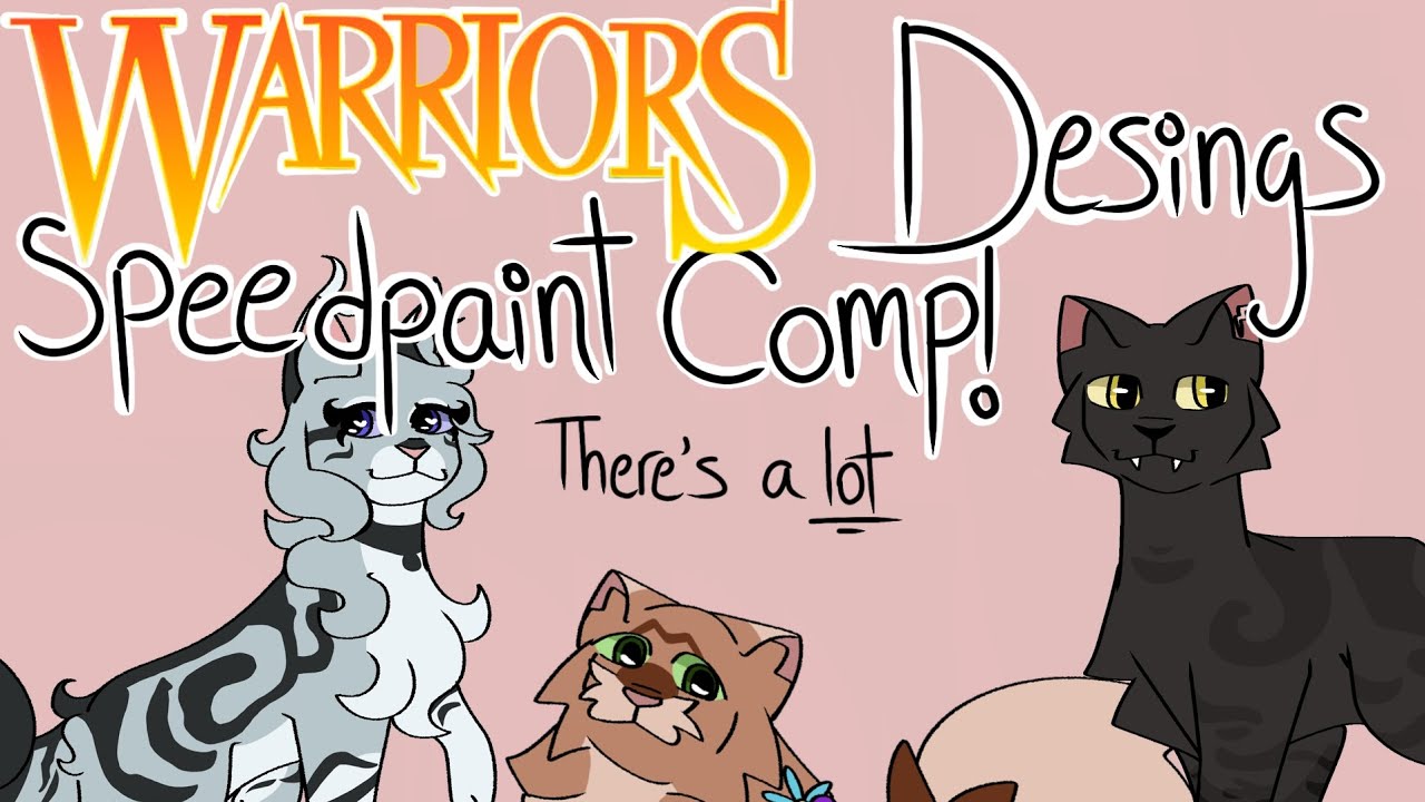 Warrior Cats Designs ❥ Speedpaint Compilation! 