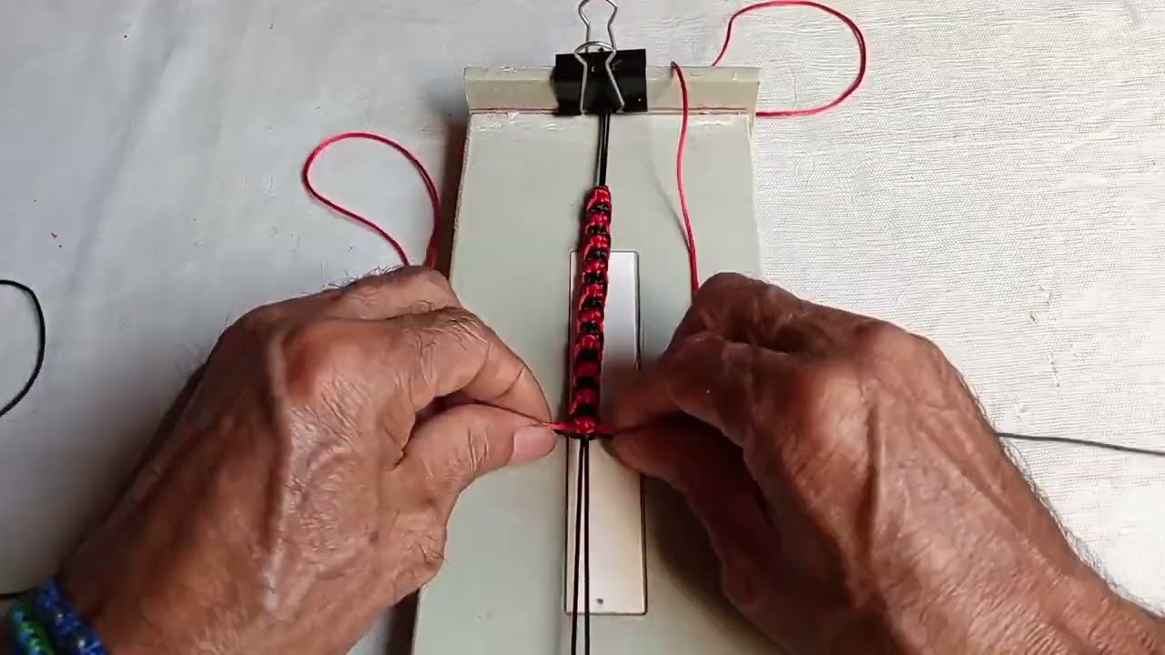 pulseira macramé muito fácil vamos fazer 