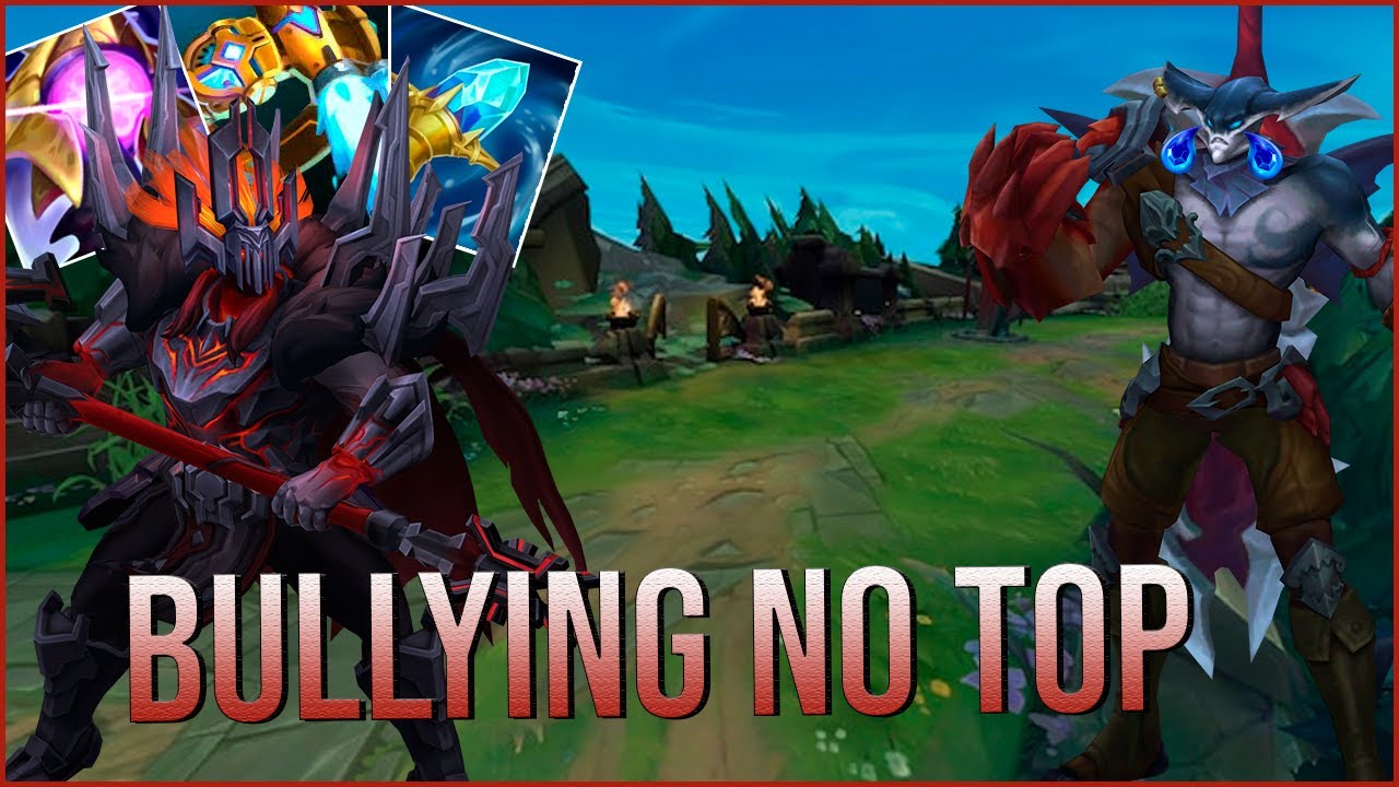 AS VEZES O BULLYING É NECESSÁRIO PARA VENCER | MORDEKAISER VS AATROX - MUCK FORDEKAISER