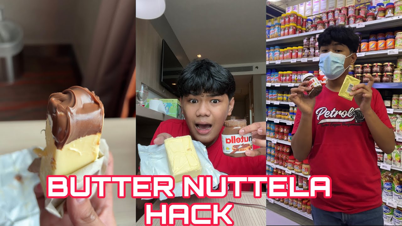 NUTTELA BUTTER Hack (GRABE YUNG LASA)!!