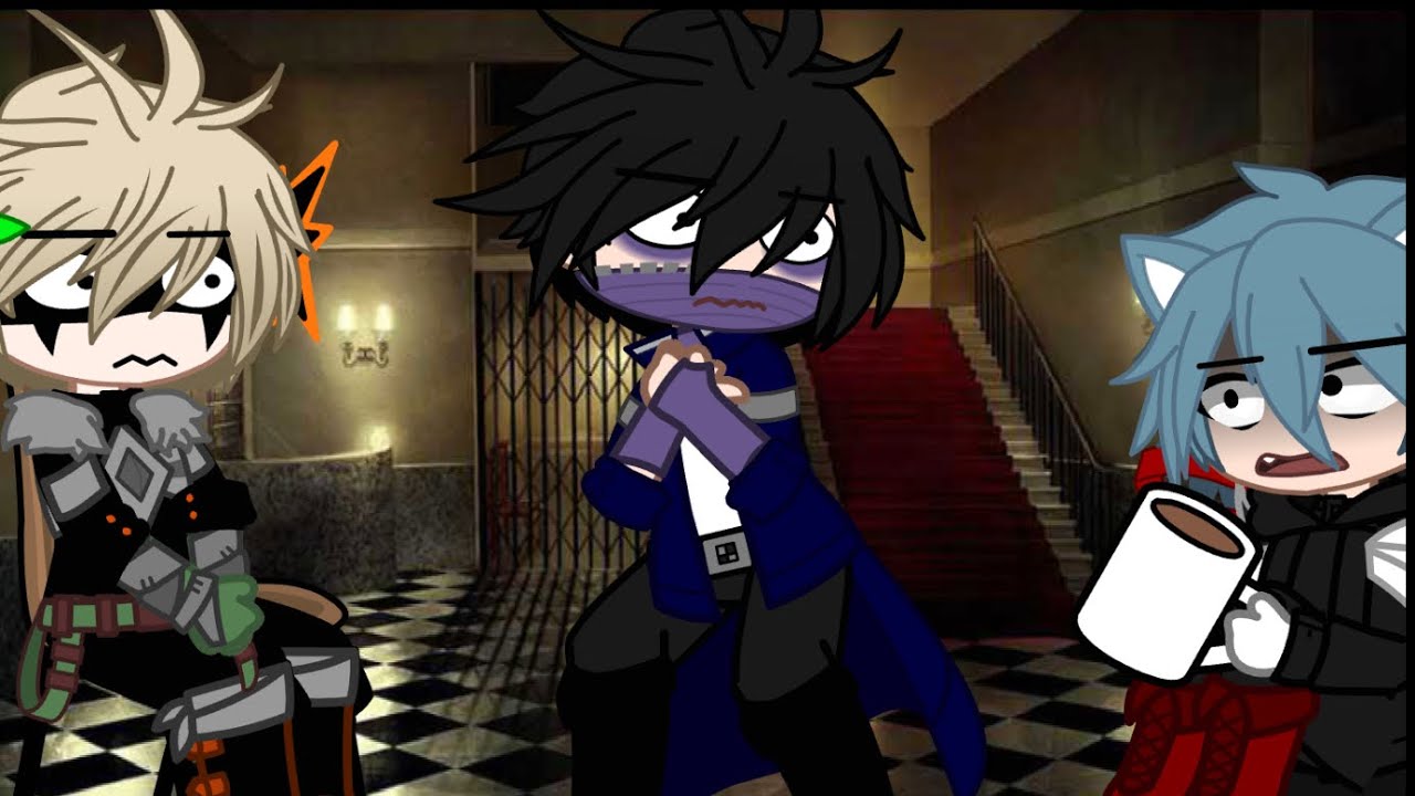 Who allowed shiggy to drink coffee again? | Gacha Club | MHA | Ft. Dabi, Shiggy, and Bakugo
