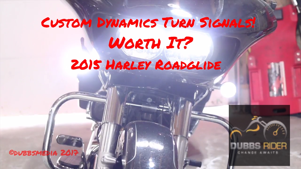 Custom Dynamics Front Turn Signals 2015 Harley Roadglide