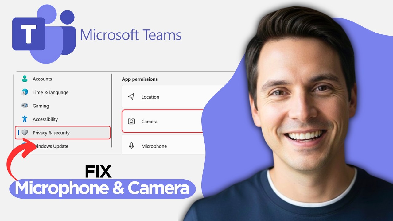 How to Fix Microphone & Camera Not Working in Microsoft Teams (2026 Full Guide)
