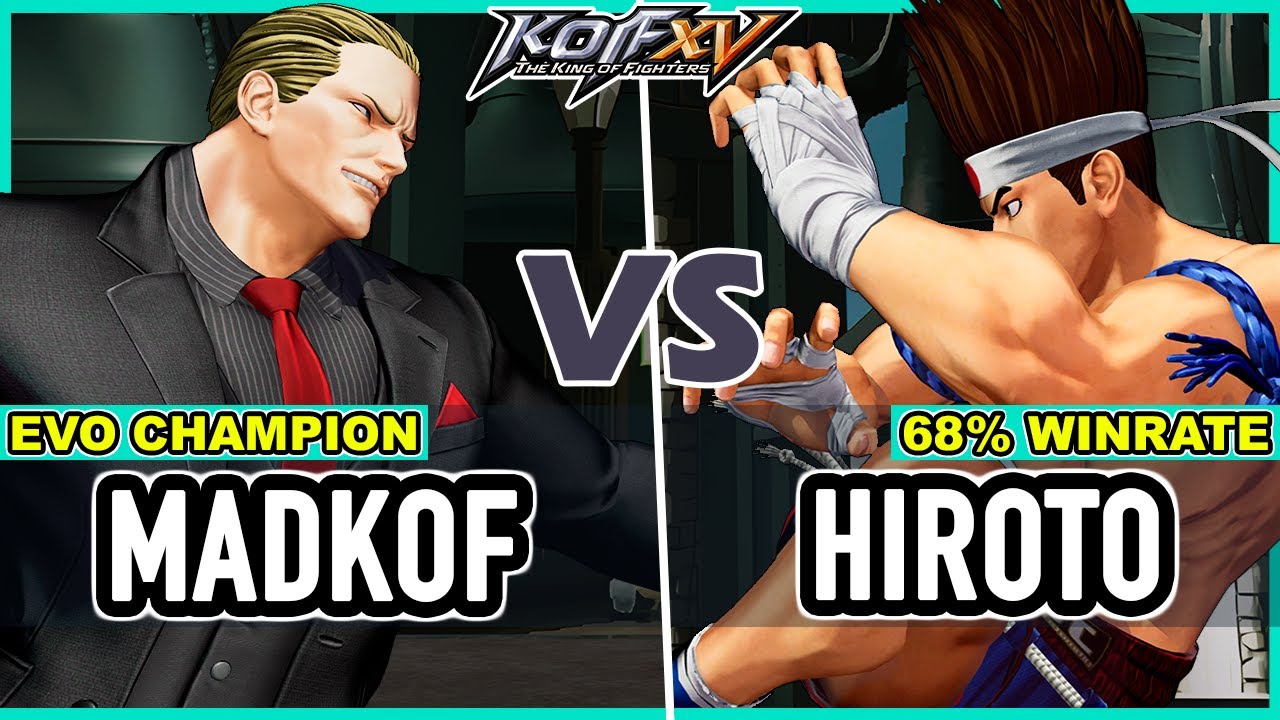 KOF XV 🔥 Madkof (Geese/Najd/Heidern) vs Hiroto Yowai (Joe/Chizuru/Sylvie)