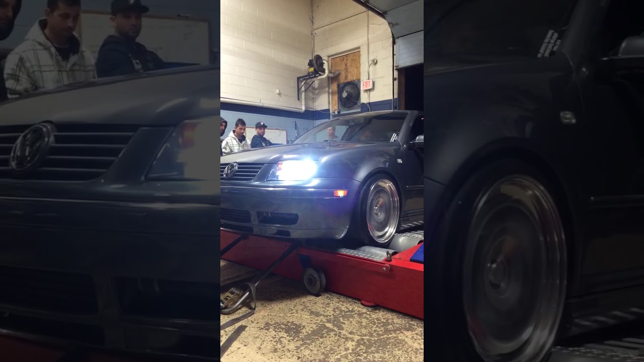 BIG TURBO MK4 JETTA GLI DYNO RUN