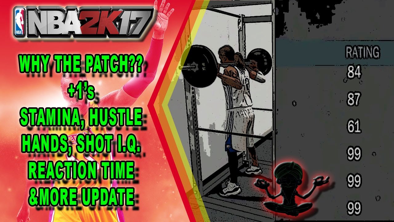 NBA 2K17 - HOW TO GET THE +1's AFTER THE PATCH & WHY 2K PATCH THE +1'S