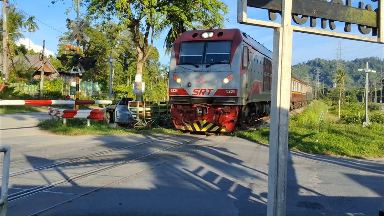 รวมมิตรรถไฟที่ อ.ทุ่งสง จ.นครศรีธรรมราช #รถไฟไทย #train #rodfaithai 