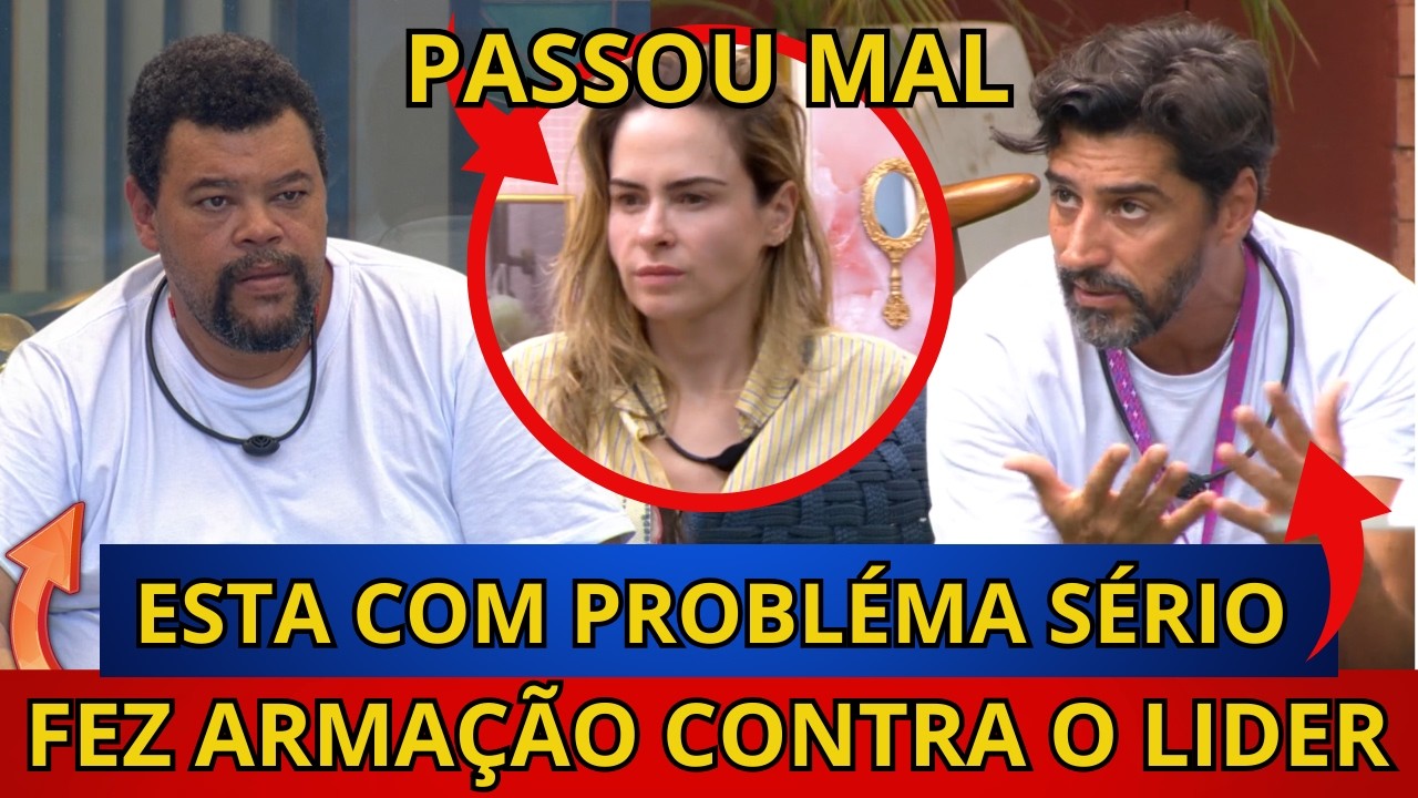 🔴BBB26: Babu FAZ PLANO PARA ACABAR COM O LIDER, Cowboy TEM PROBLEMA SÉRIO NO GRUPO, Ana PASSA MAL.