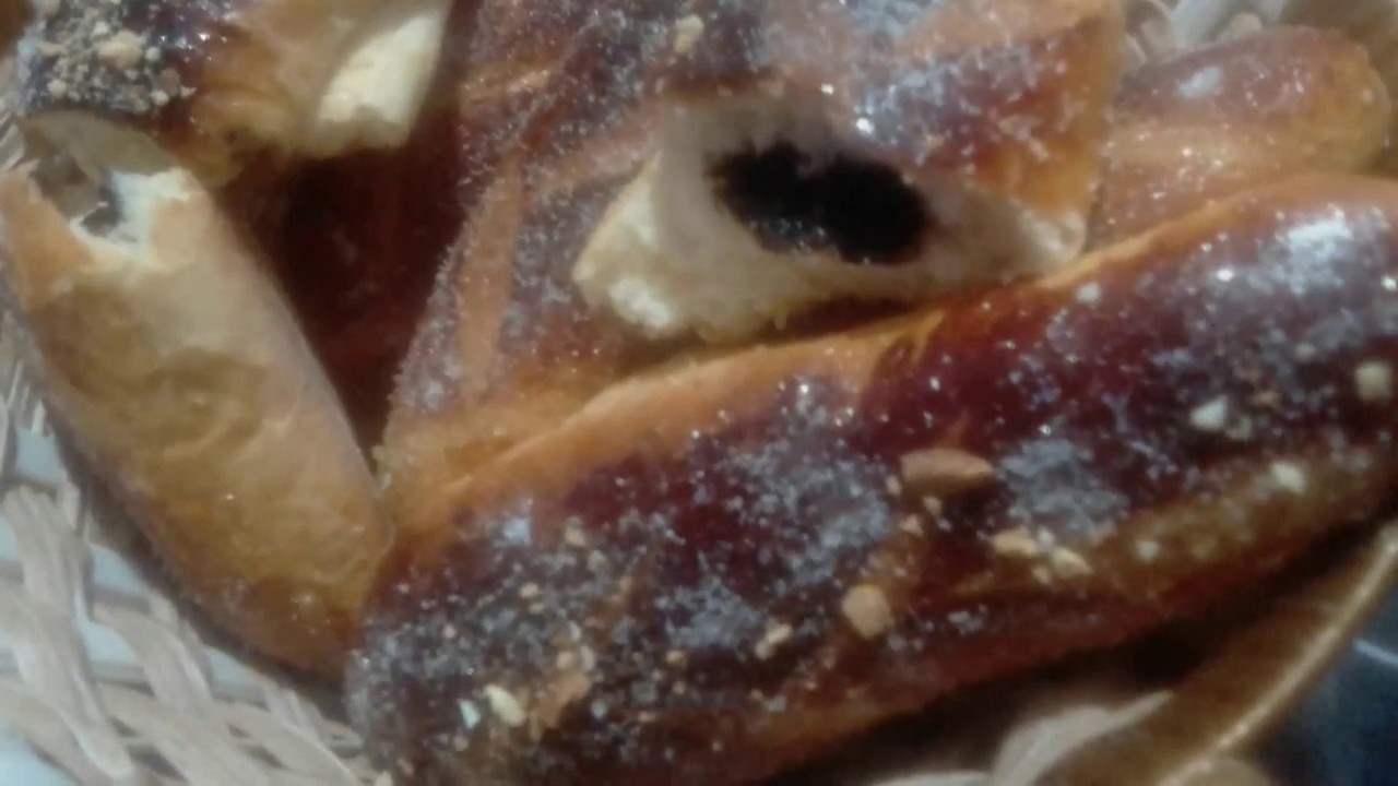 بريوش محشي بالشكولاته 🥖😋 بريوش خفيف قطني 😱 شهيوات رمضان ⁦❤️⁩ بمقادير مضبوطة و وصفة ناجحة 100٪