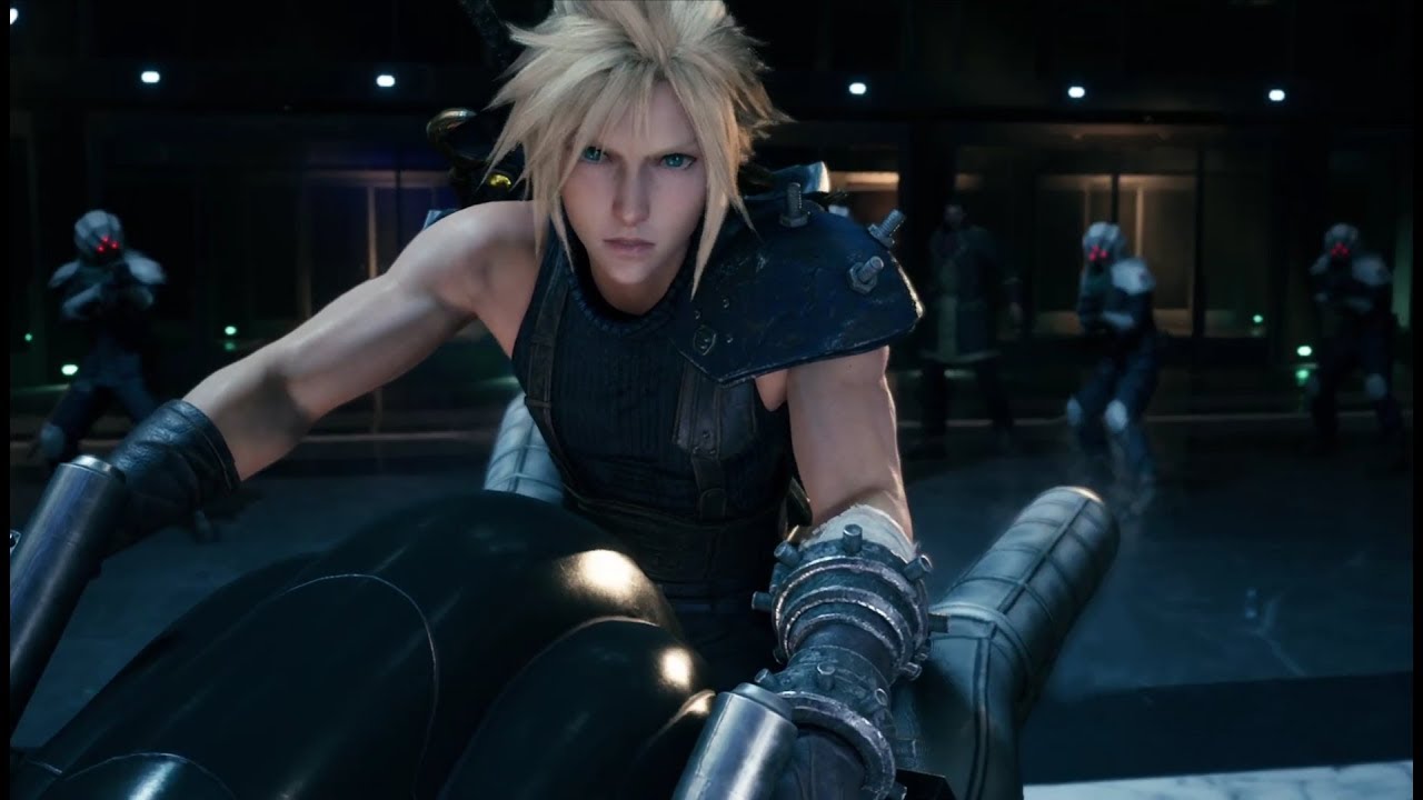 FINAL FANTASY VII REMAKE | Cloud's Bike Scene