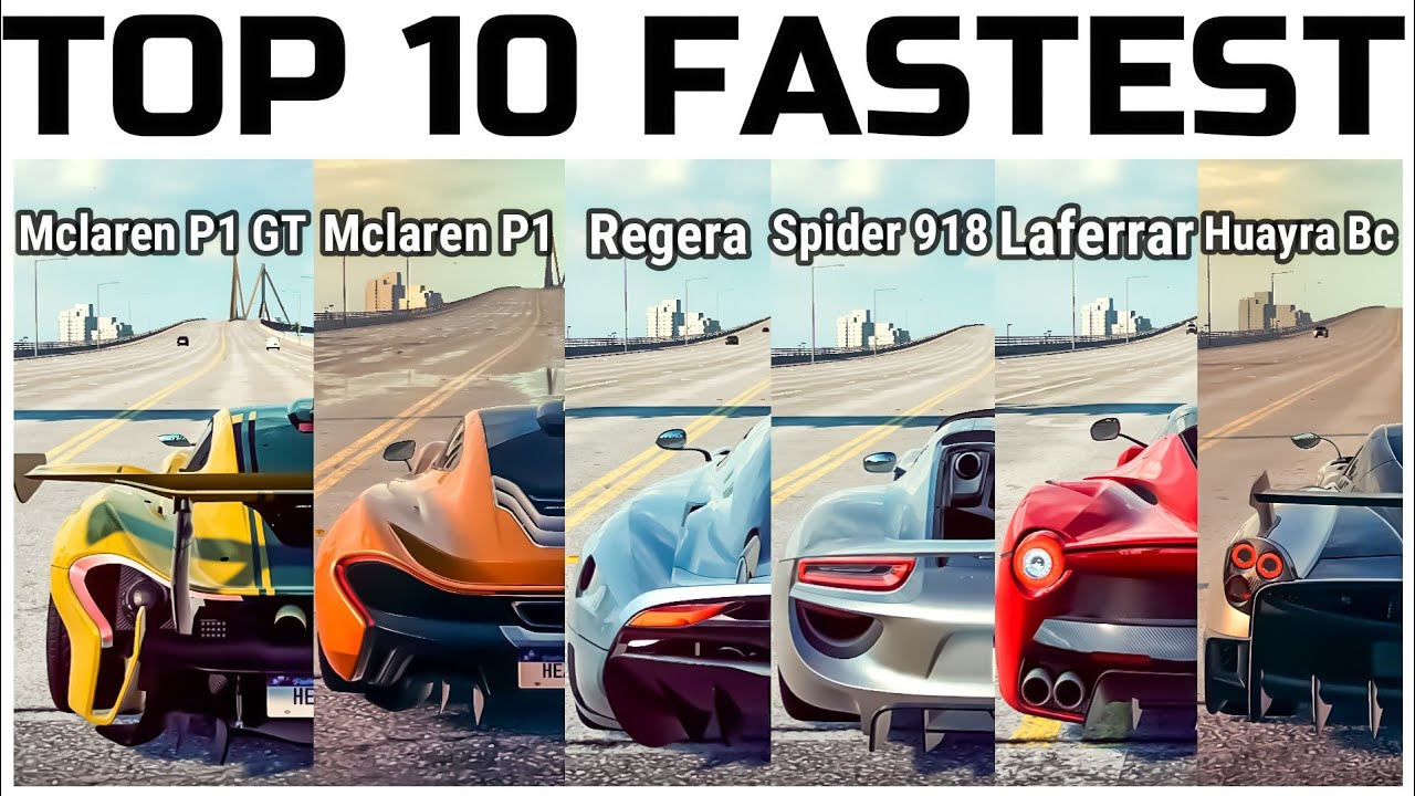 NEW TOP 10 Fastest Hypercars in Need For Speed Heat