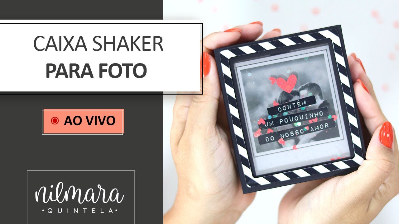 Caixa Shaker para foto