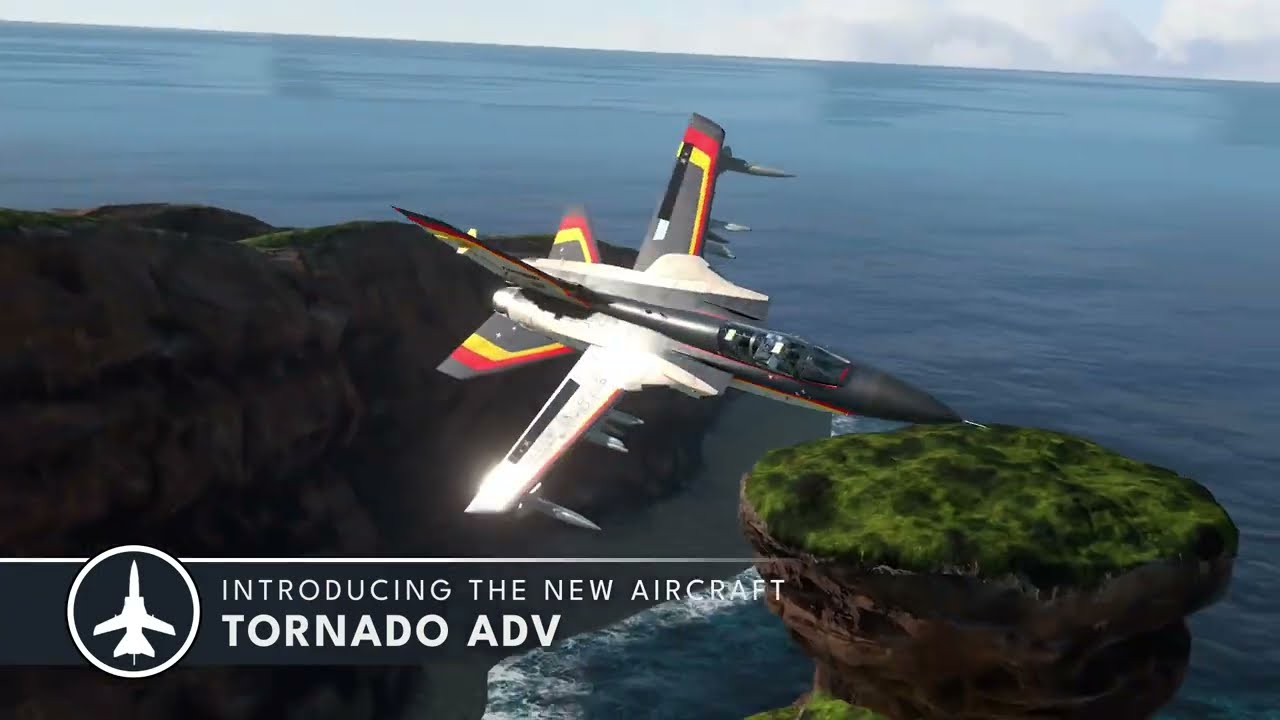 Tornado ADV Fighter Jet Takes Off in Metalstorm