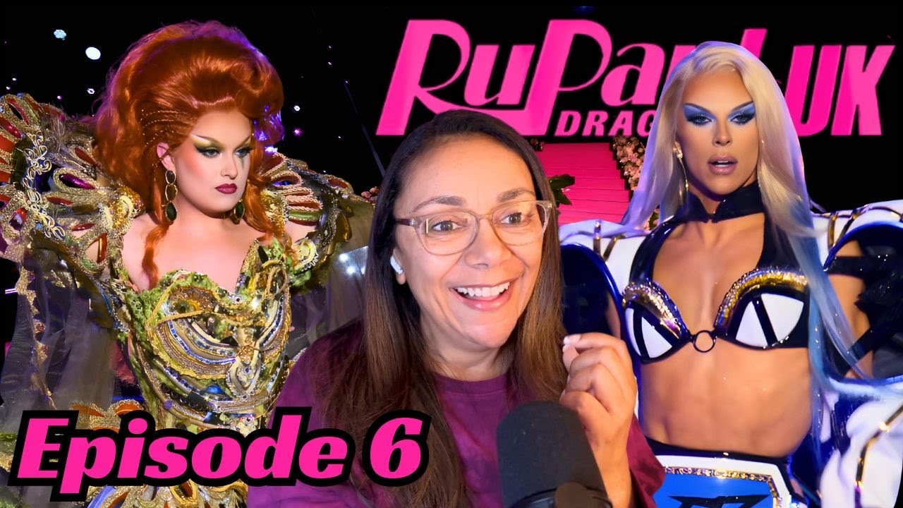РУПОЛ'С Дрэг-Рейс ВЕЛИКОБРИТАНИЯ СЕЗОН 7 ЭПИЗОД 6 РЕАКЦИЯ